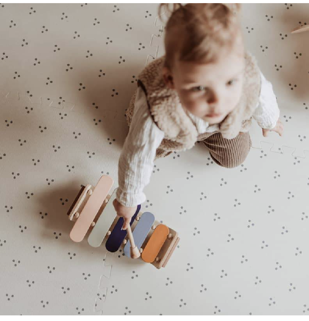 Tapis d'éveil à bords relevantes - Play & Go - Bloom Fleuri