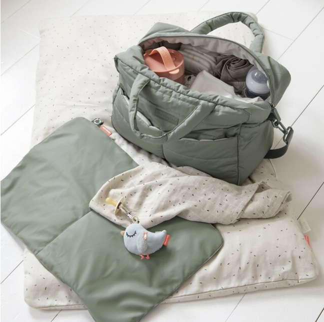 Sac à langer - done by deer - Matelassé Green