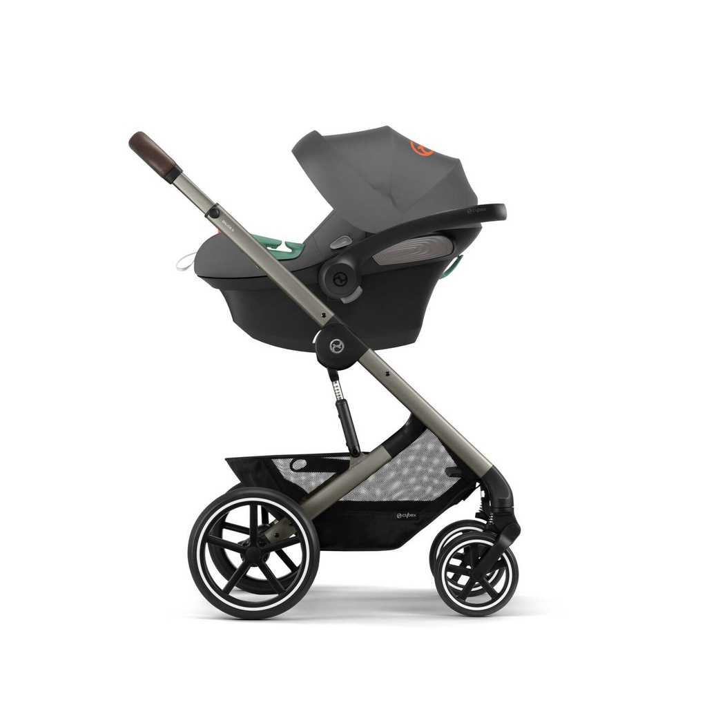 Poussette - Cybex - Balios S Lux Lava Grey (Silver Frame)