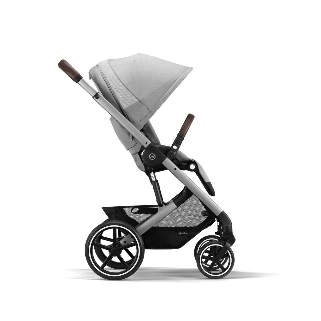 Poussette - Cybex - Balios S Lux Lava Grey (Silver Frame)