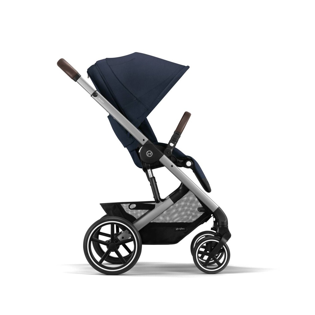 Poussette - Cybex - Balios S Lux Lava Grey (Silver Frame)
