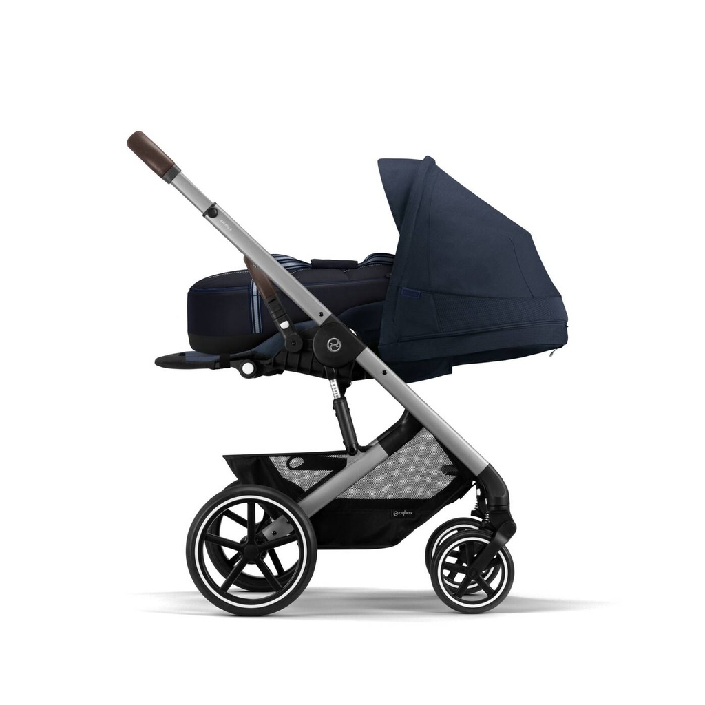 Poussette - Cybex - Balios S Lux Lava Grey (Silver Frame)