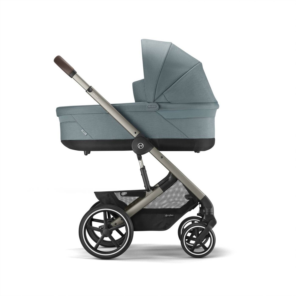 Poussette - Cybex - Balios S Lux Lava Grey (Silver Frame)