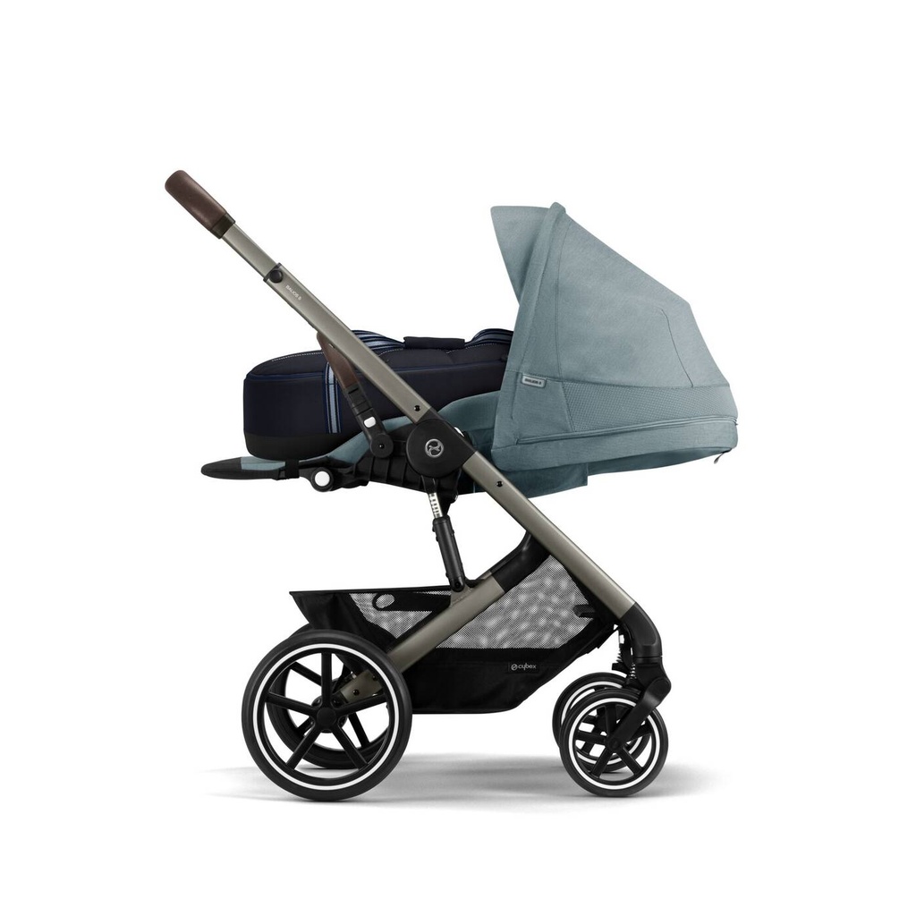 Poussette - Cybex - Balios S Lux Lava Grey (Silver Frame)