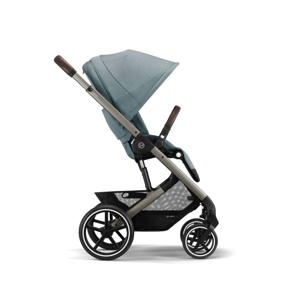 Poussette - Cybex - Balios S Lux Lava Grey (Silver Frame)