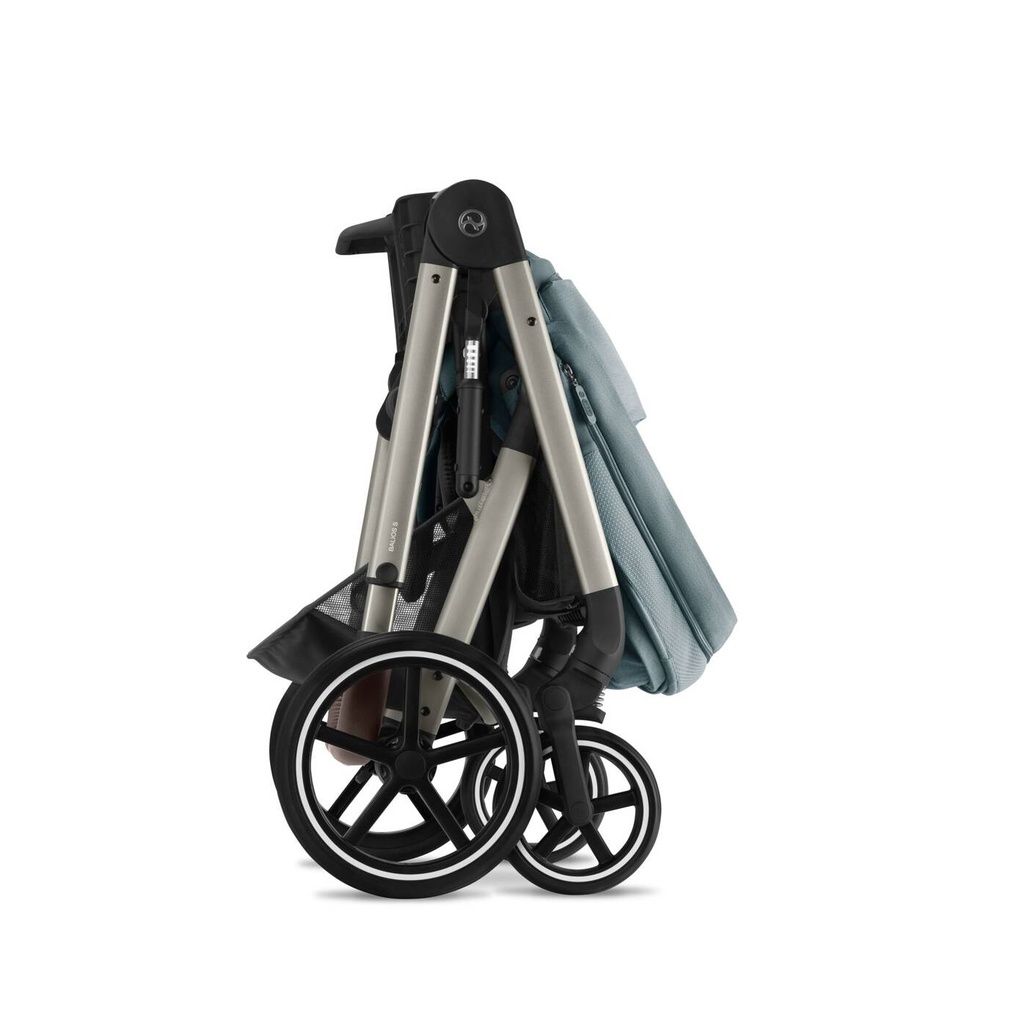 Poussette - Cybex - Balios S Lux Lava Grey (Silver Frame)