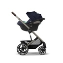 Poussette - Cybex - Balios S Lux  Ocean Blue (Silver Frame)
