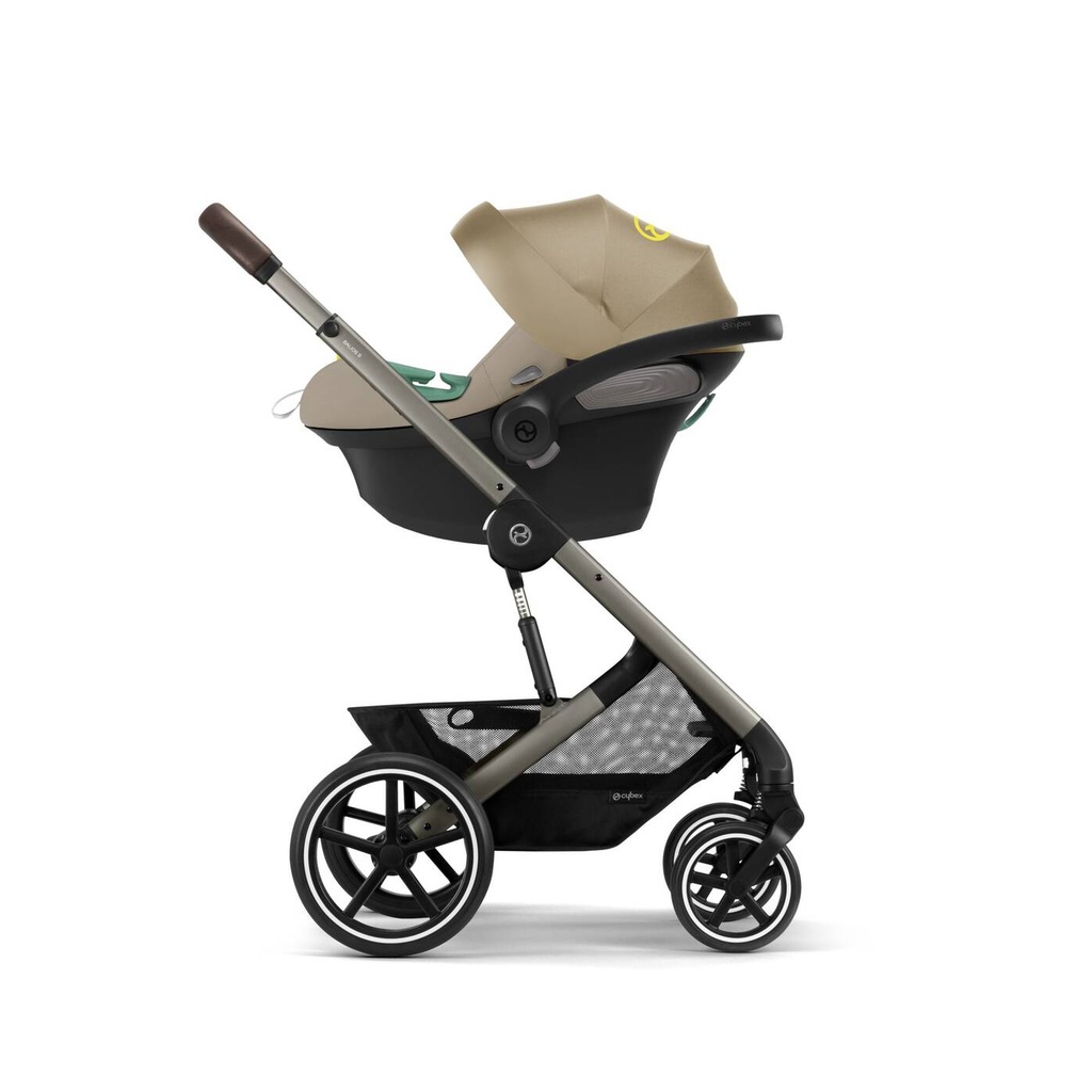 Poussette - Cybex - Balios S Lux Lava Grey (Silver Frame)