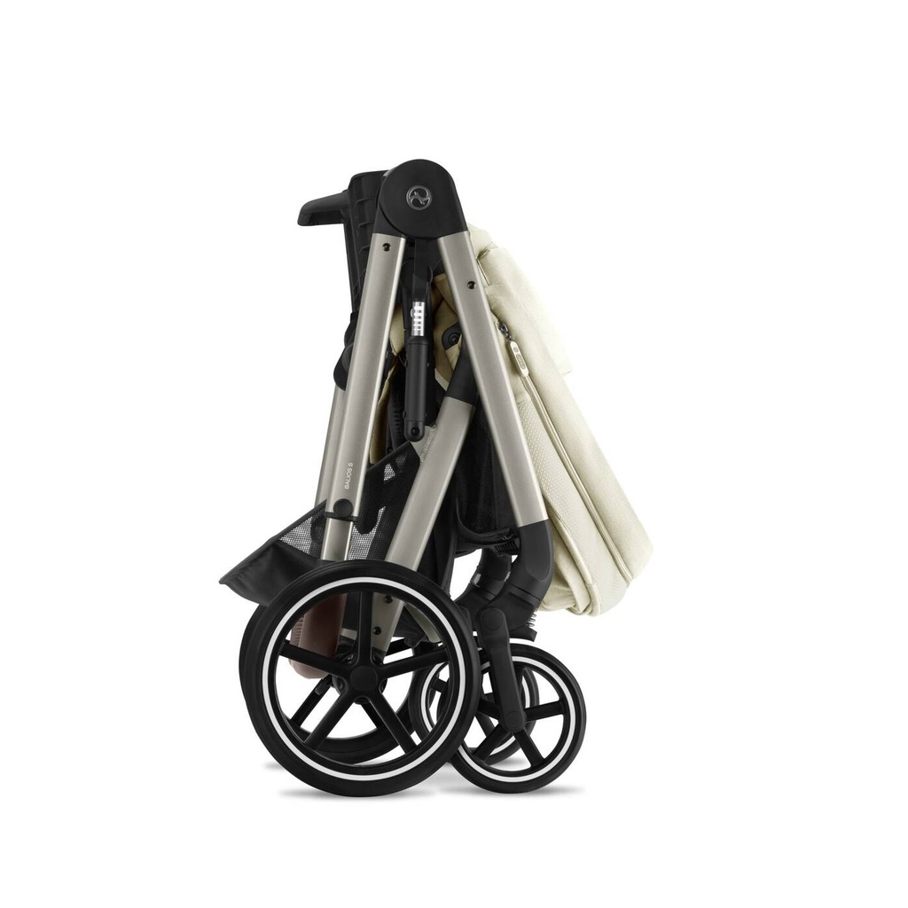 Poussette - Cybex - Balios S Lux  Ocean Blue (Silver Frame)