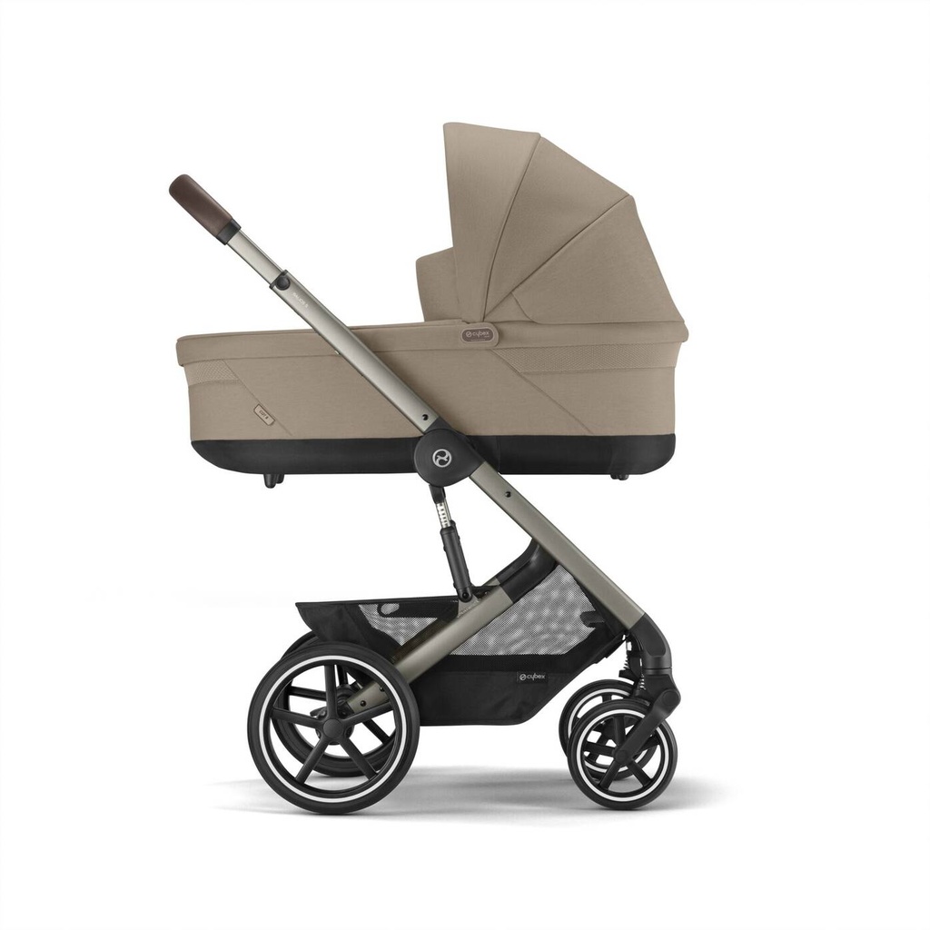 Poussette - Cybex - Balios S Lux Lava Grey (Silver Frame)