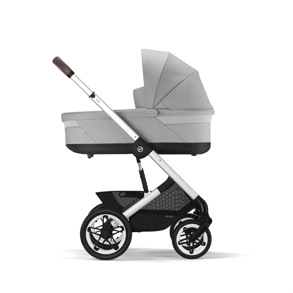 Poussette - Cybex - Balios S Lux Lava Grey (Silver Frame)