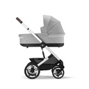Poussette - Cybex - Balios S Lux Lava Grey (Silver Frame)