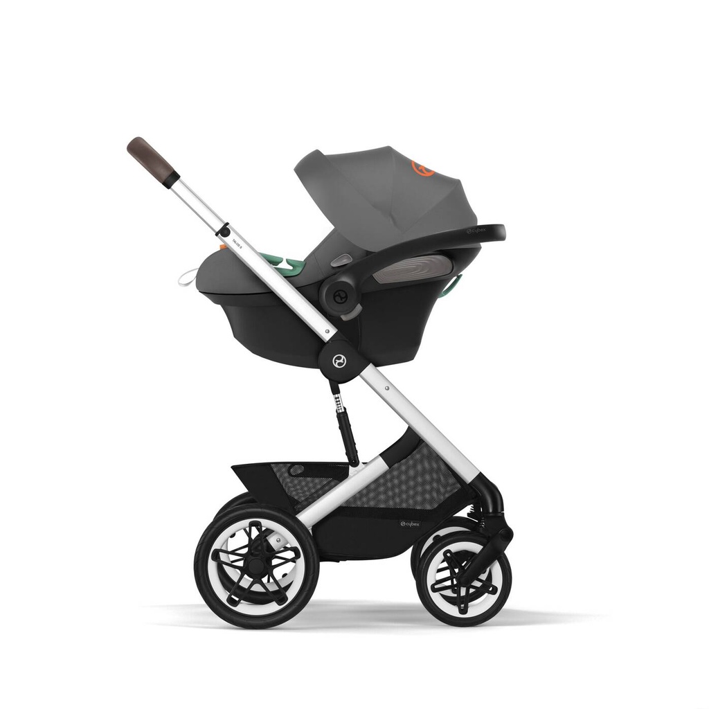 Poussette - Cybex - Balios S Lux Lava Grey (Silver Frame)