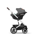 Poussette - Cybex - Balios S Lux Lava Grey (Silver Frame)