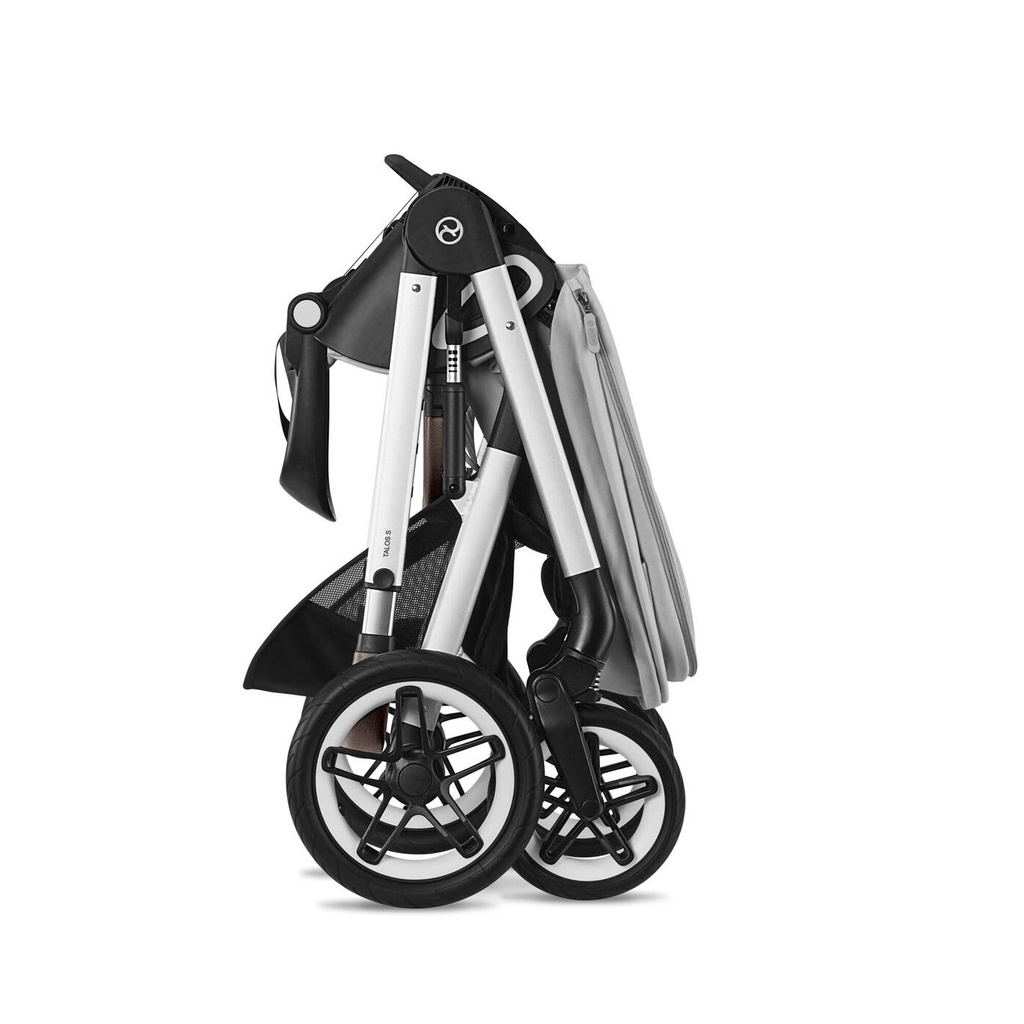 Poussette - Cybex - Talos S Lux Lava Grey (Silver Frame)