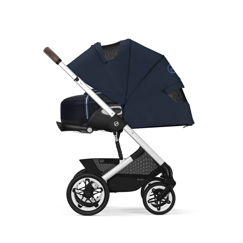 Poussette - Cybex - Balios S Lux Lava Grey (Silver Frame)