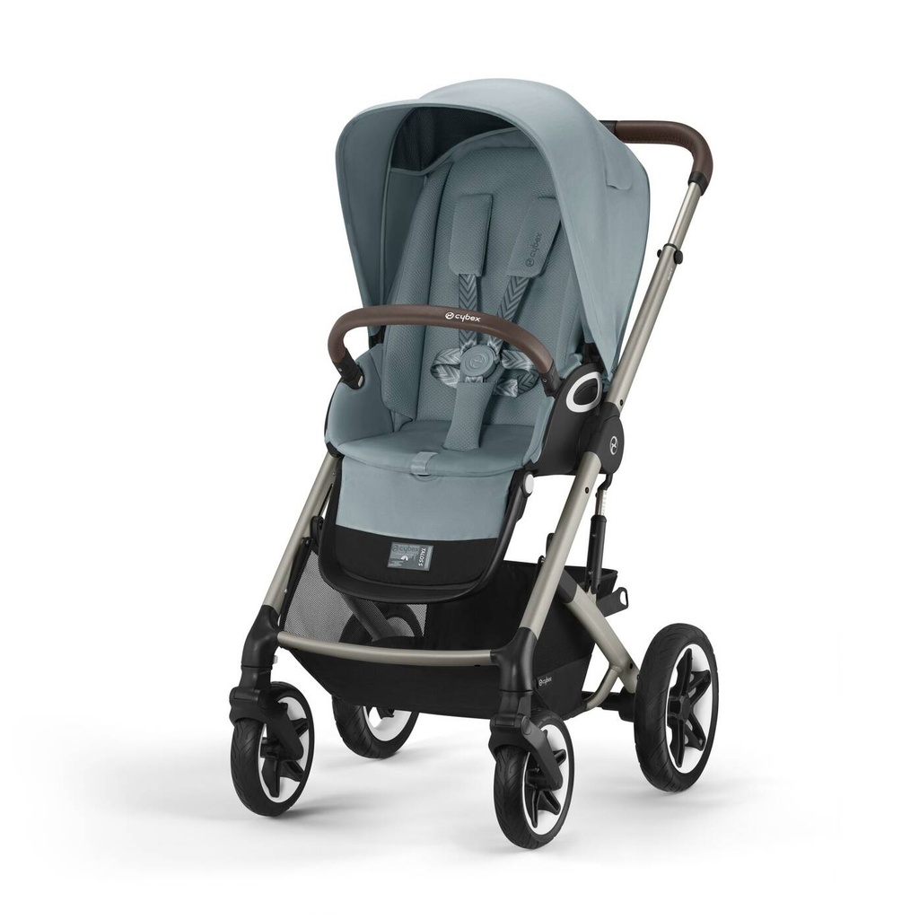 Poussette - Cybex - Balios S Lux Lava Grey (Silver Frame)