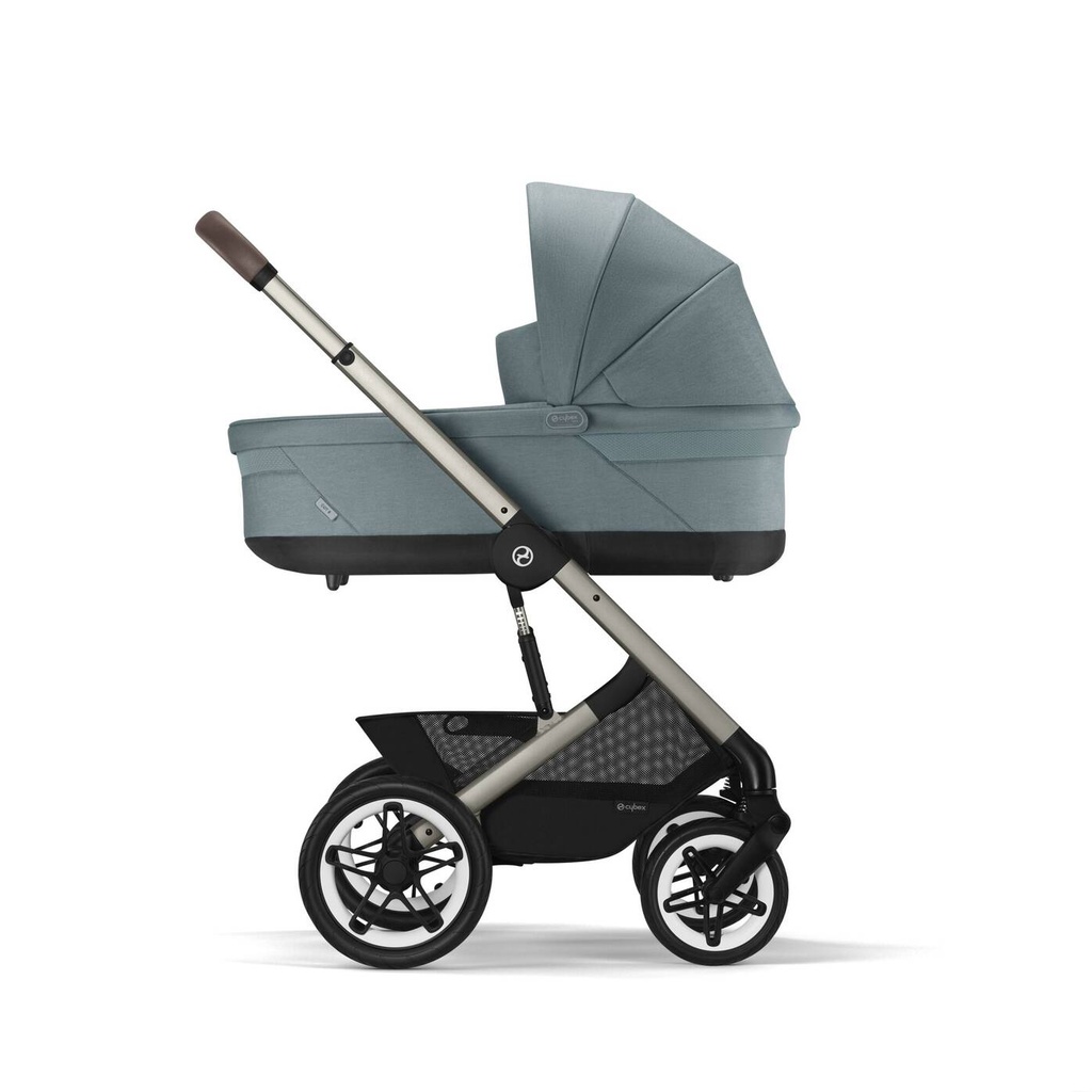 Poussette - Cybex - Balios S Lux Lava Grey (Silver Frame)