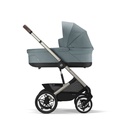 Poussette - Cybex - Balios S Lux Lava Grey (Silver Frame)