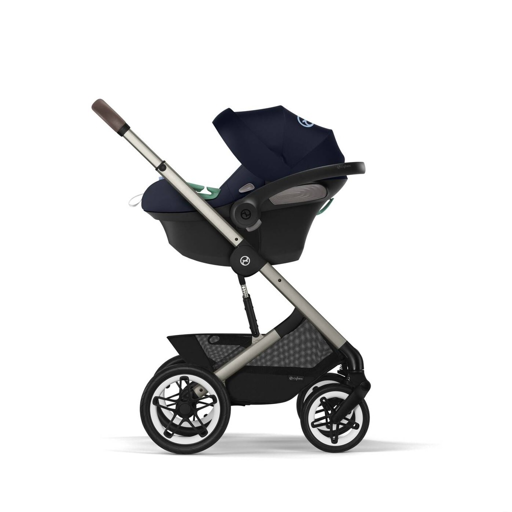 Poussette - Cybex - Balios S Lux Lava Grey (Silver Frame)