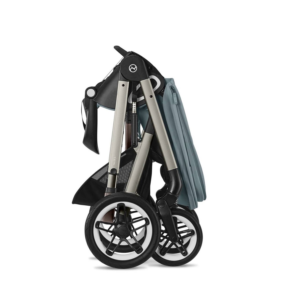Poussette - Cybex - Talos S Lux Lava Grey (Silver Frame)