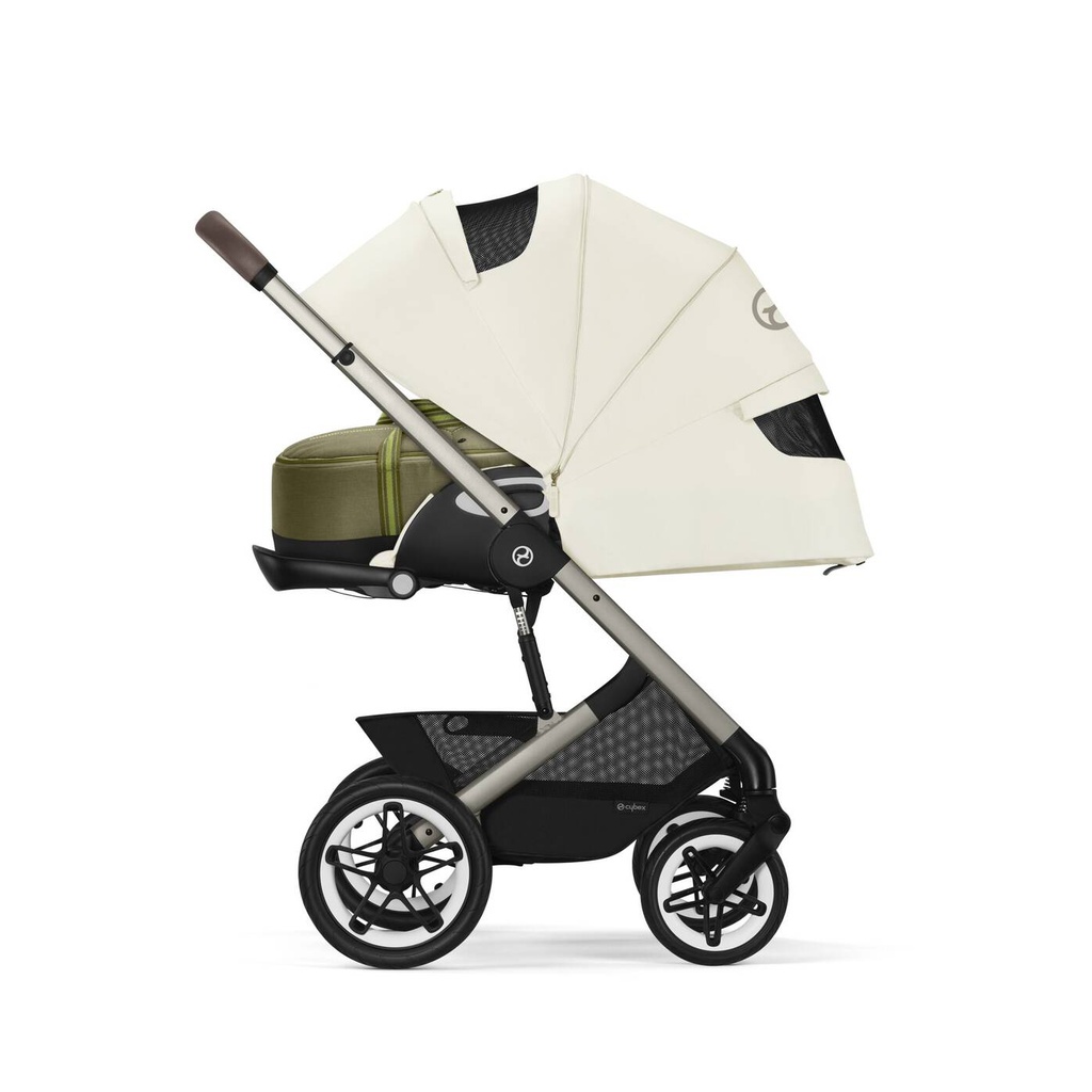 Poussette - Cybex - Balios S Lux Lava Grey (Silver Frame)