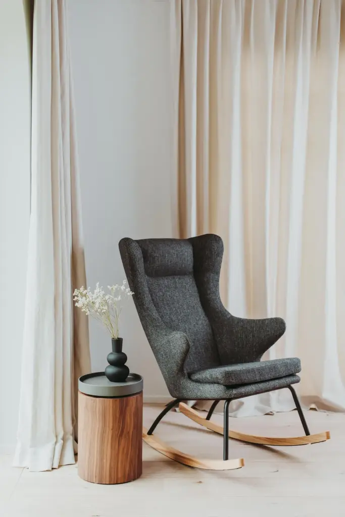 Rocking Chair De Luxe - Adult - Quax - Noir