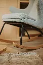Rocking Chair De Luxe - Quax - Adult - Sand Grey