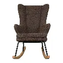 Rocking Chair De Luxe - Adult - Quax - Noir