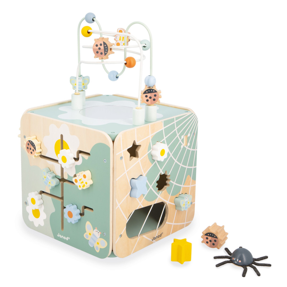 maxi cube multi activités - janod 