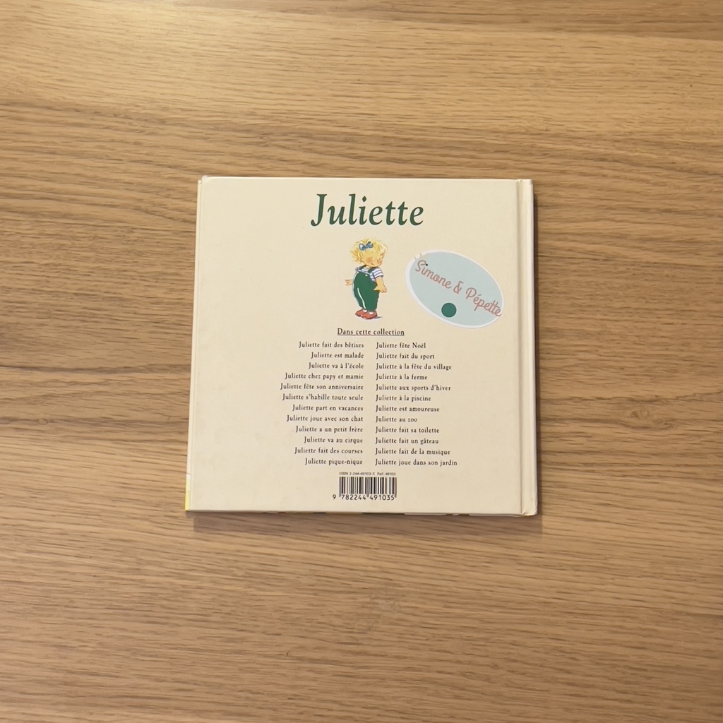 Livre - Juliette fait de la musique