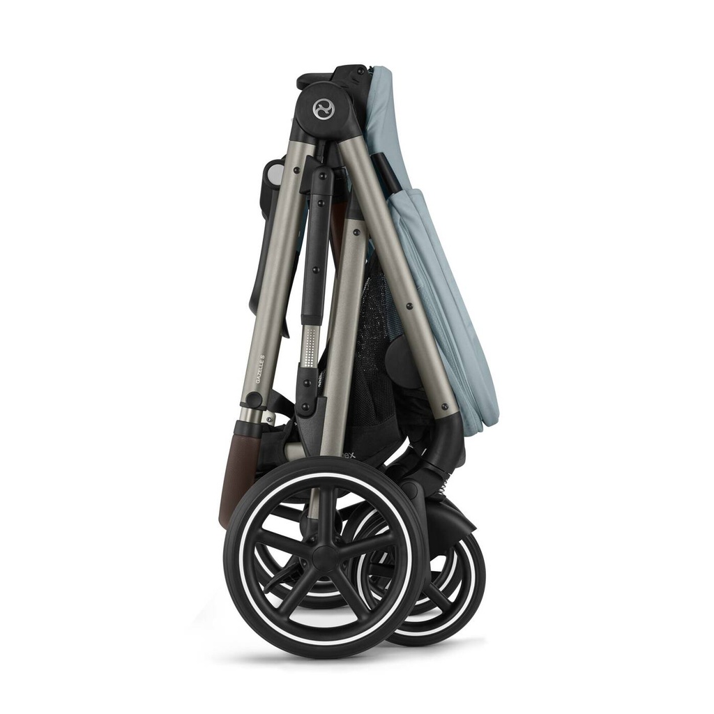 Poussette - Cybex - Gazelle S Moon Black (Black Frame)