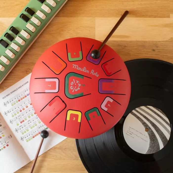 Tambour à languettes - Moulin Roty - Les Popipop