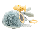 Doudou d'activités baleine - Nattou - Marbre vert ( 30 cm ) 