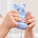Jouet de bain - Nattou - Silicone  ( mélange bleu ) 