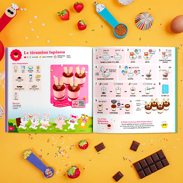 Livre - Chef club kids - Les gâteaux et desserts incontournables 
