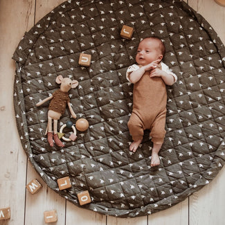 Tapis d'éveil Coton Bio - Play & Go - Birds