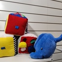 Peluche XL - Oxybul - Damien le chien d'activités