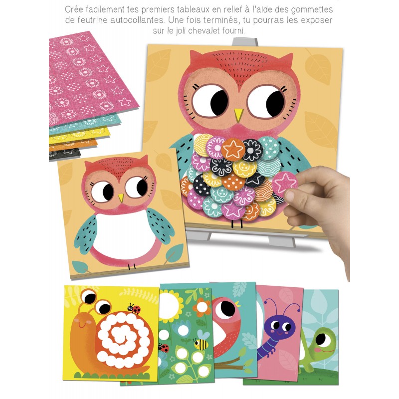 Coffret mes premiers crayons - Créa Lign -  (22x22x4,5 cm )