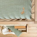 Couverture - Little dutch - Lit bébé Pure Sage