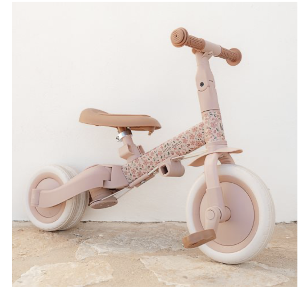 Tricycle 4 en 1 - Little dutch - Rose 