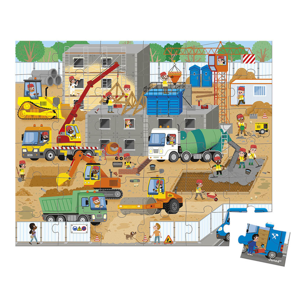 Puzzle - Janod - Le Monde Sous-Marin 100 pièces