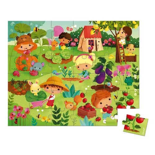 Puzzle - Janod - Le Monde Sous-Marin 100 pièces