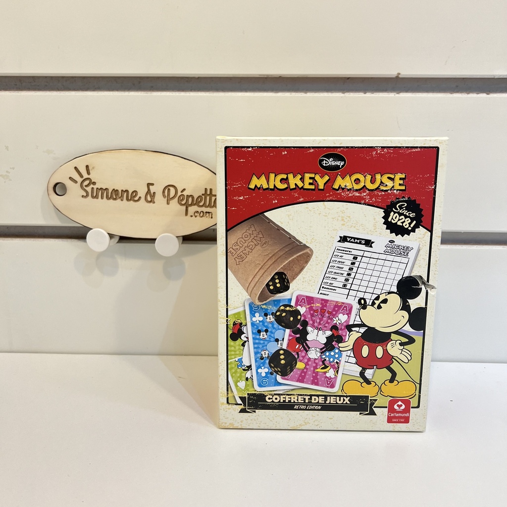 Coffret de jeux - Disney - Mickey retro edition