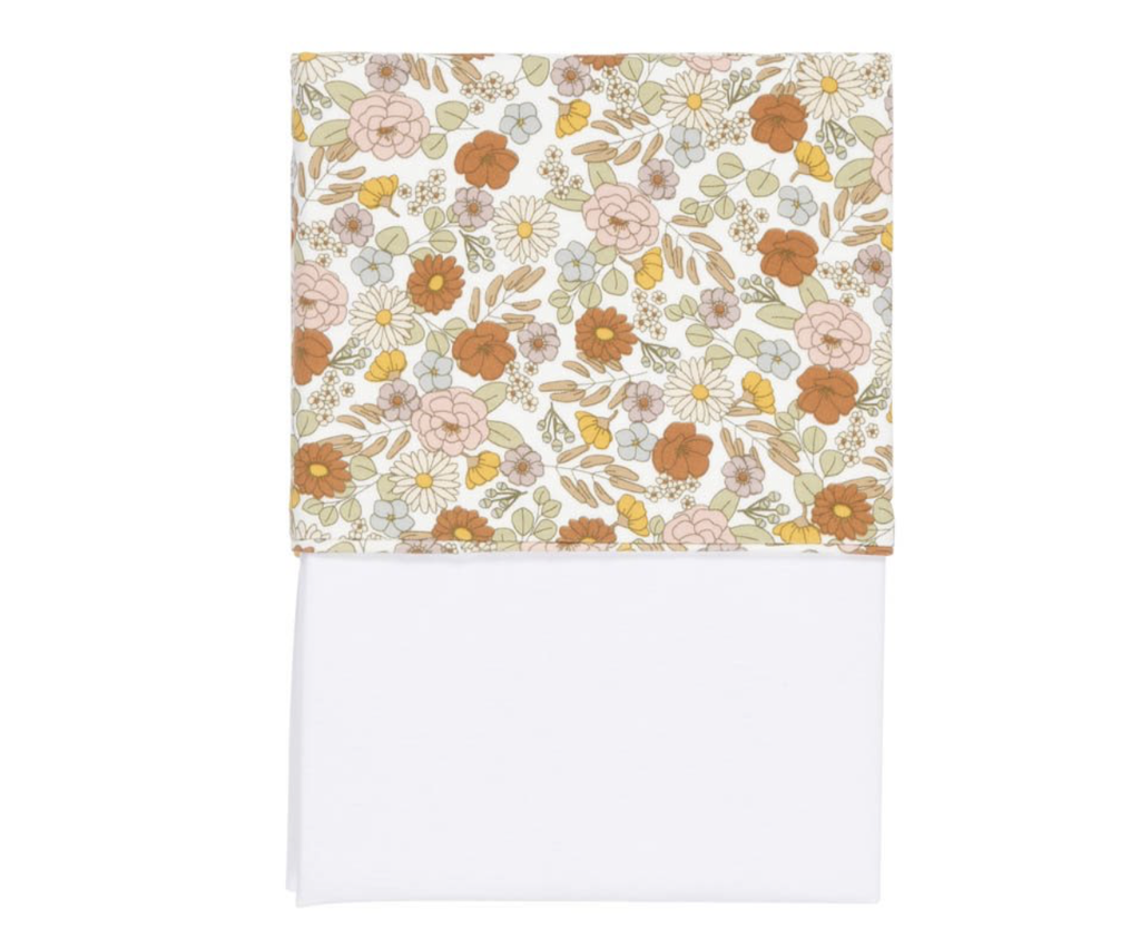 Drap de lit bébé - Little Dutch - Vintage flowers 