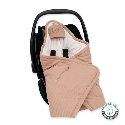 Nid d'ange BISIDE - Bemini - natural pady waffle + jersey bio 