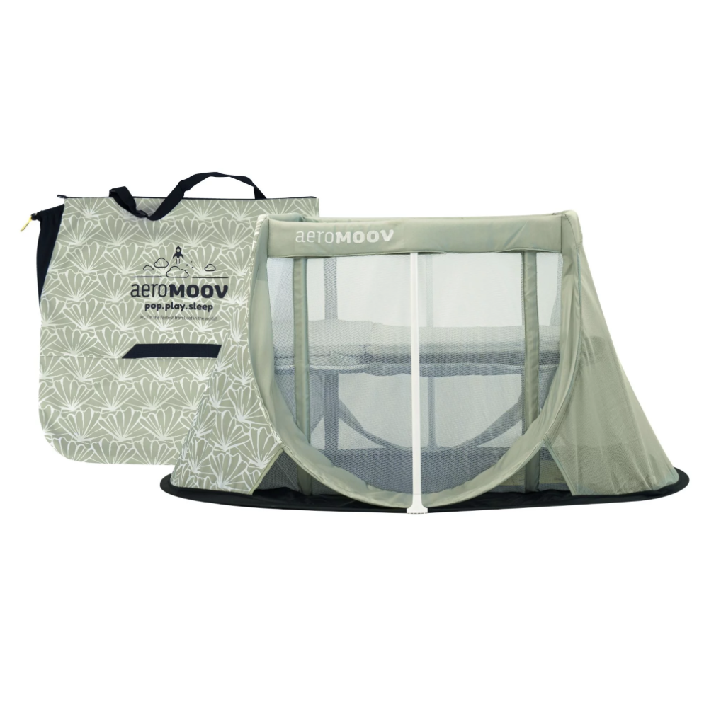 Lit de voyage instant - Aeromoov - Seashell Olive