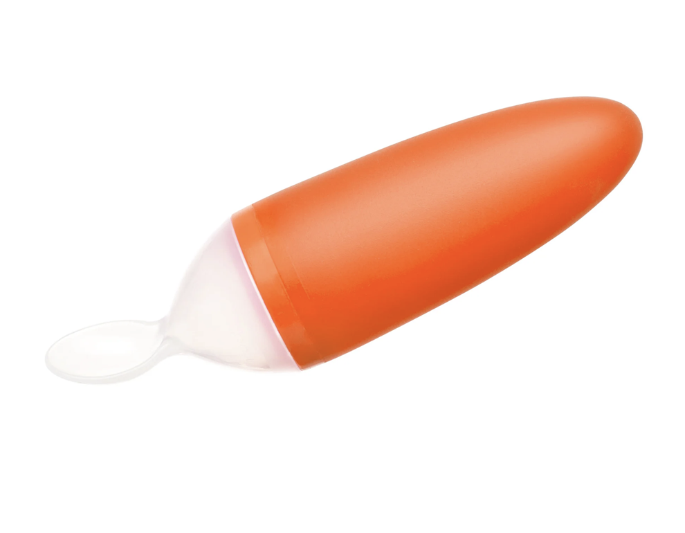 Cuillère distributrice d'aliments - Boon - Squirt orange