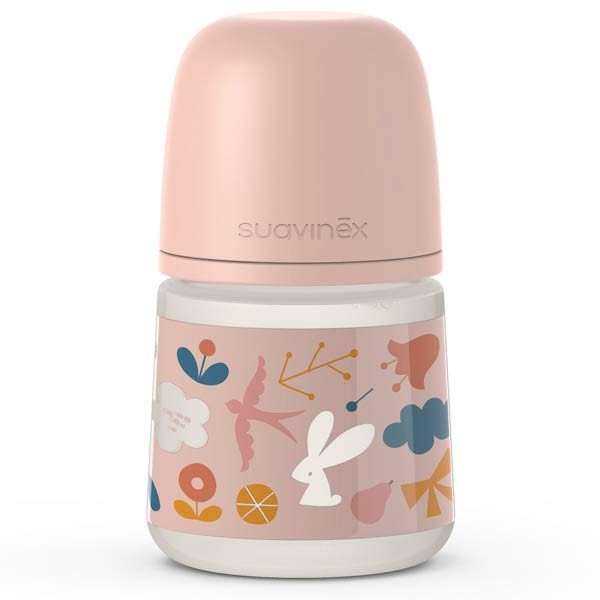 Biberon - Suavinex - 150ml SX Pro rose poudré