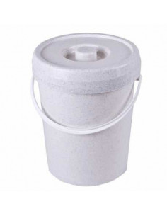 [seau12l] Seau à couches 12L Granit